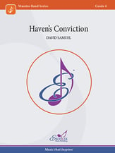 Haven's Conviction Concert Band sheet music cover